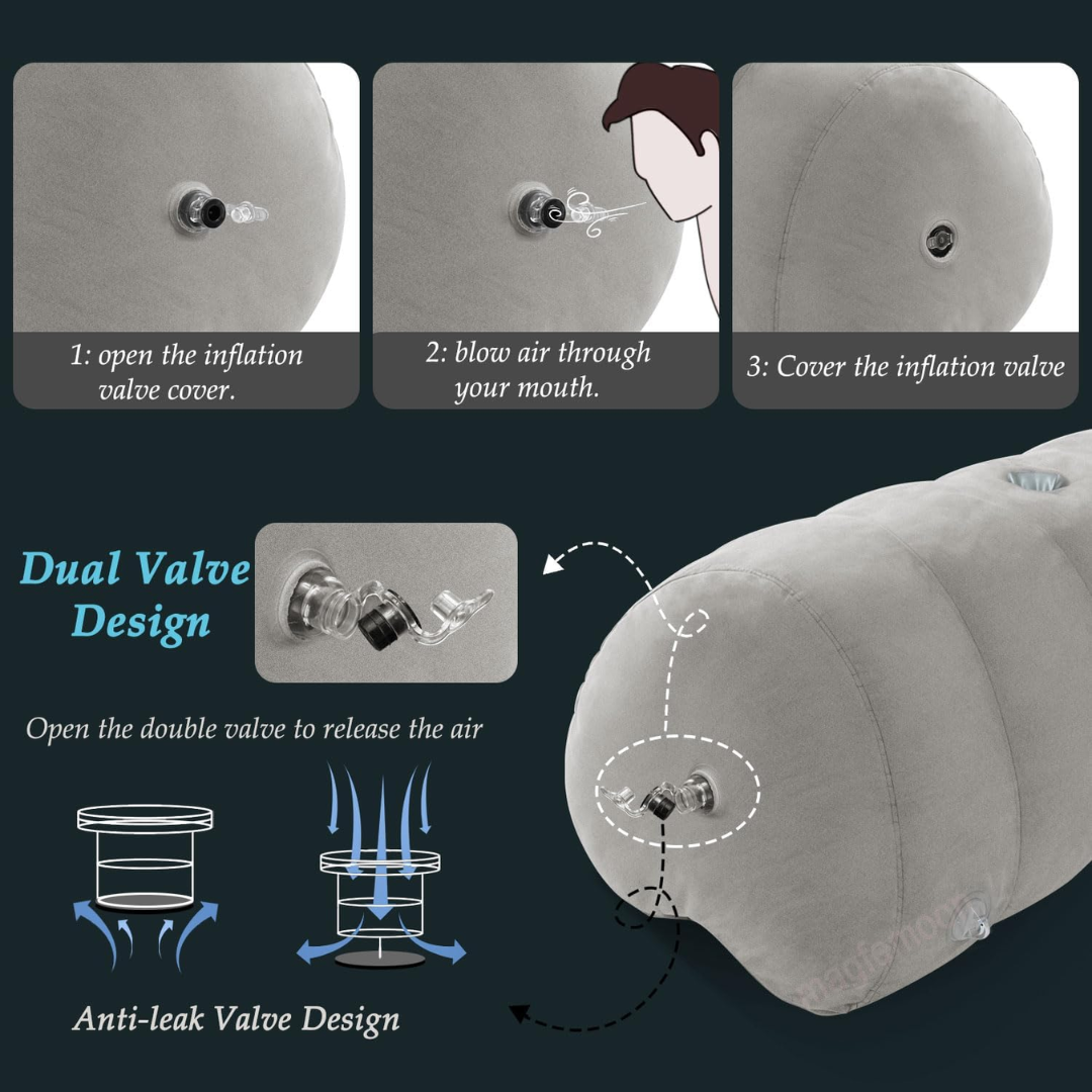 Intimate Support Love Pillow for Couples Comfort