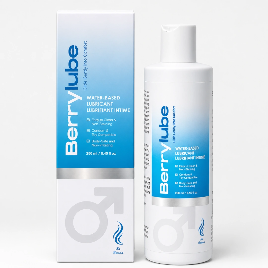 BERRYLUBE WATER-BASED LUBRICANT – NO AROMA (FRAGRANCE-FREE)