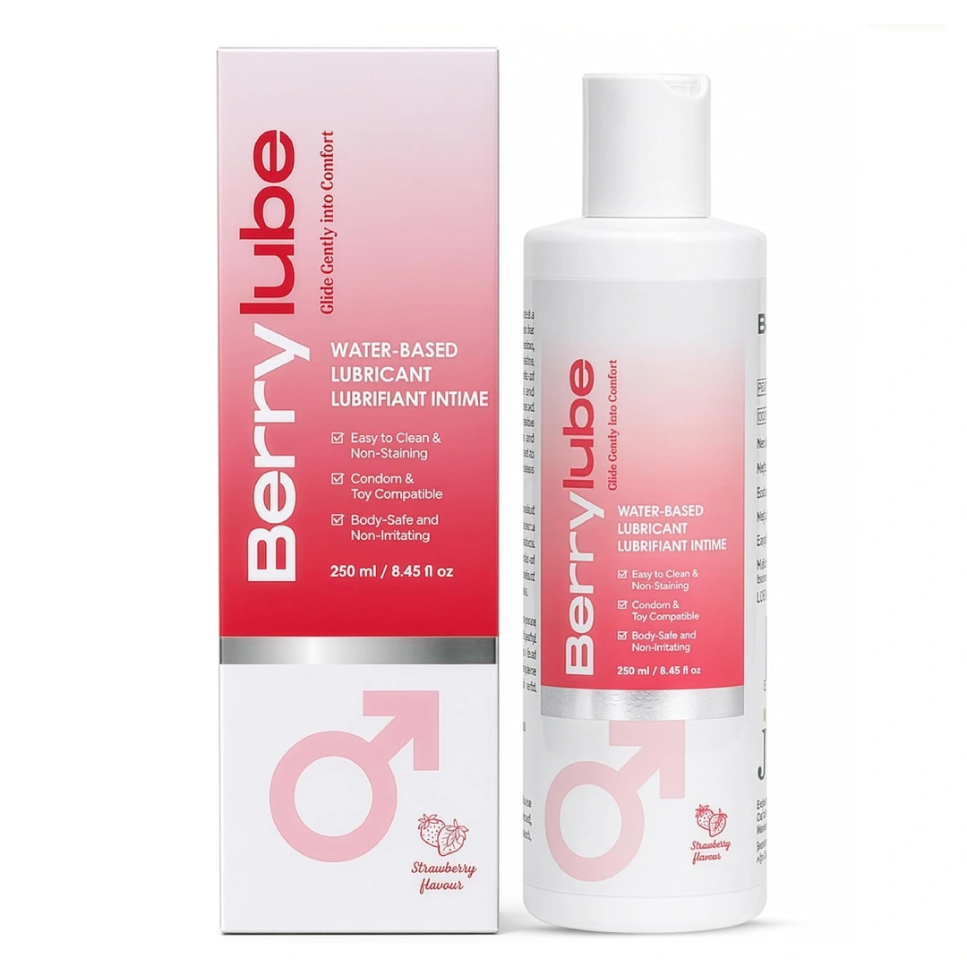 BERRYLUBE WATER-BASED LUBRICANT – STRAWBERRY AROMA