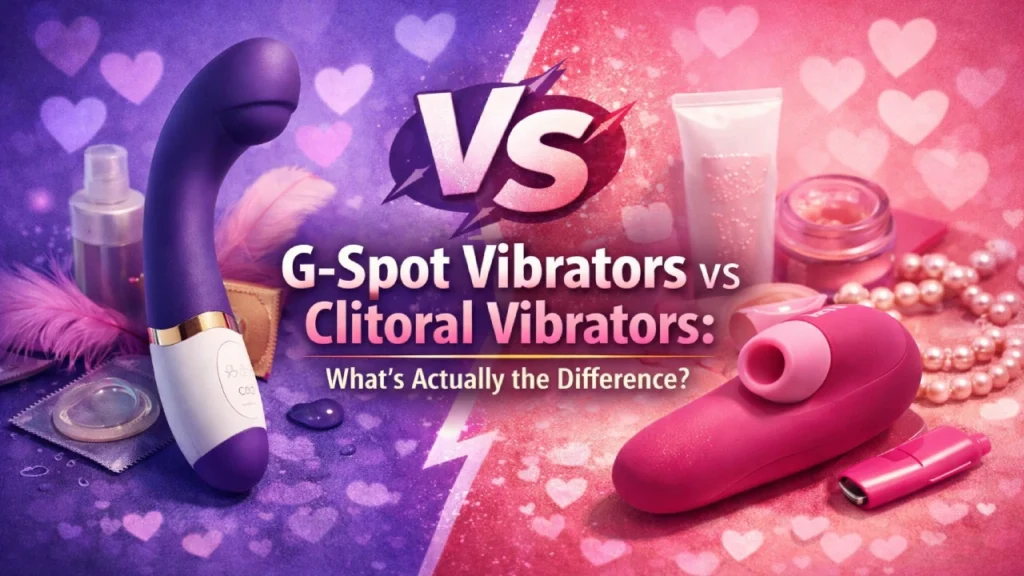G-Spot Vibrators vs Clitoral Vibrators What's Actually the Difference